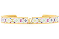 Louis Vuitton x Takashi Murakami LV Initiales Bracelet Multicolored Toile